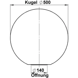 Albert Leuchten Ersatzglas G 76 90260076