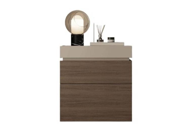 Kx9Lb8d Nachttische Nachttisch mit Stauraum, multifunktional Mit versteckten Schubladen