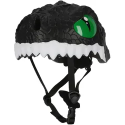 CRAZY SAFETY Dragon Fahrradhelm Kinder 1001 - black S (49-55 cm)