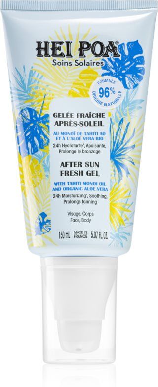 Hei Poa After Sun Monoi & Aloe Vera gel apaisant après-soleil 150 ml