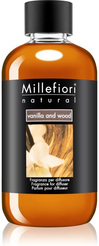 Millefiori Milano Vanilla & Wood refill for aroma diffusers 250 ml