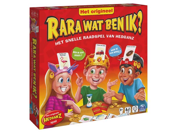 RARA Wat ben ik? - Raadspel - 6 hoofdbanden - 2-6 spelers vanaf 6 jaar