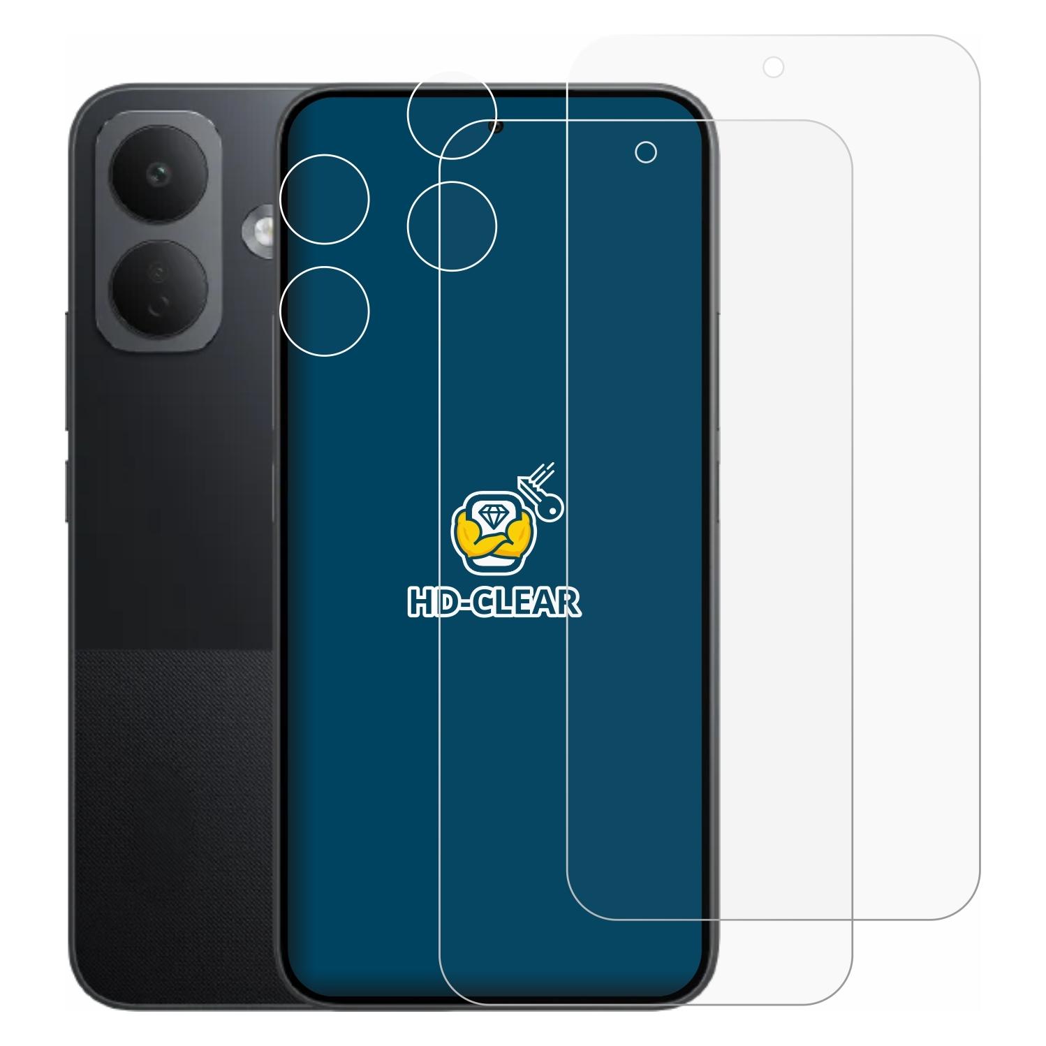 Brotect Schutzfolie für Xiaomi Poco X8 (Display+Kamera) Displayschutz Displayschutzfolie Folie Klar (2 Stk., Xiaomi Poco X8 Pro) (1865462)