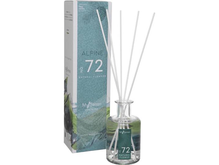Raumduft MySenso transparent 200 ml - Material: Glas/Holz - Raumduft