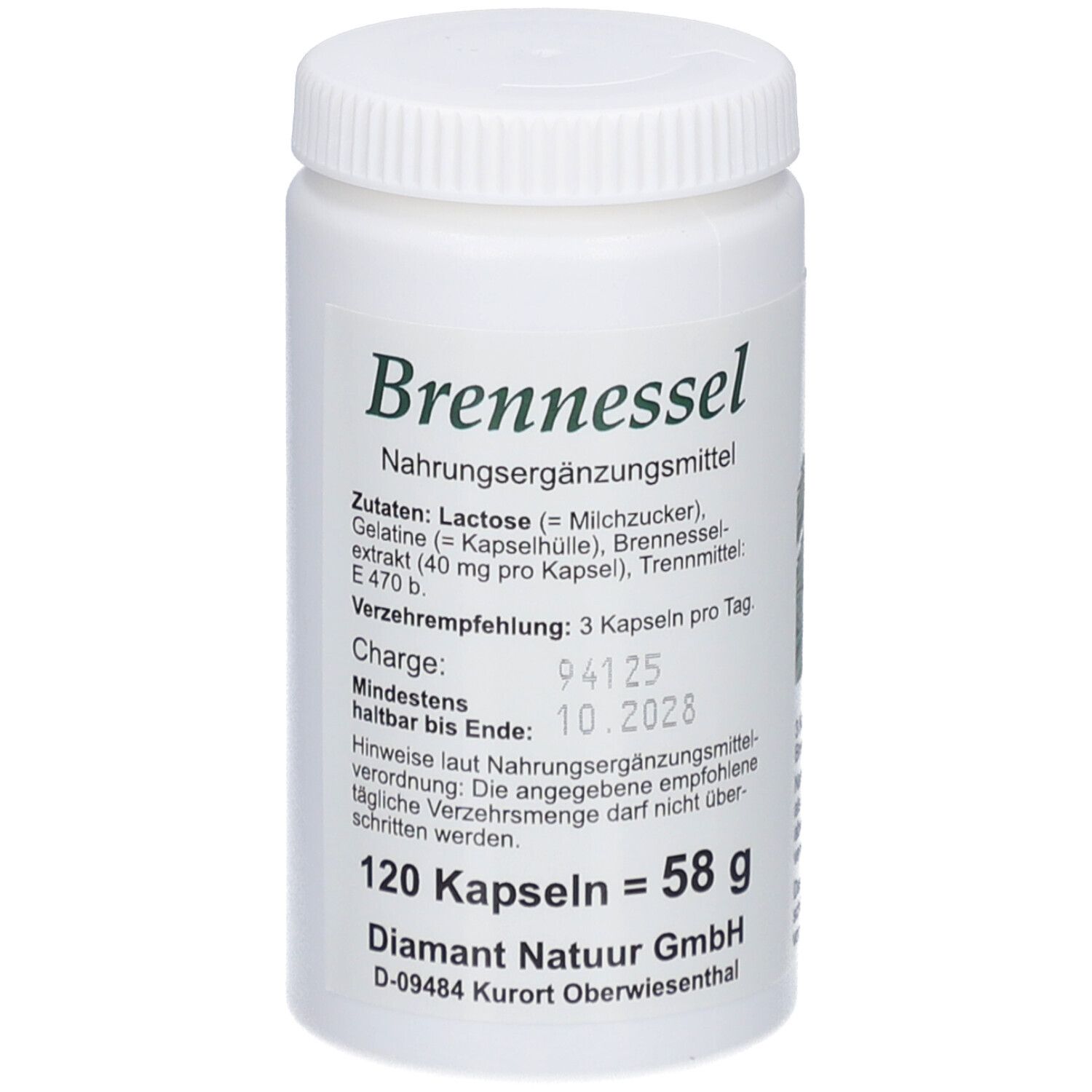 Brennessel Kapseln 120 St
