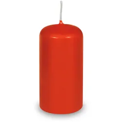 Stumpenkerze rot Ø40 x 80 mm