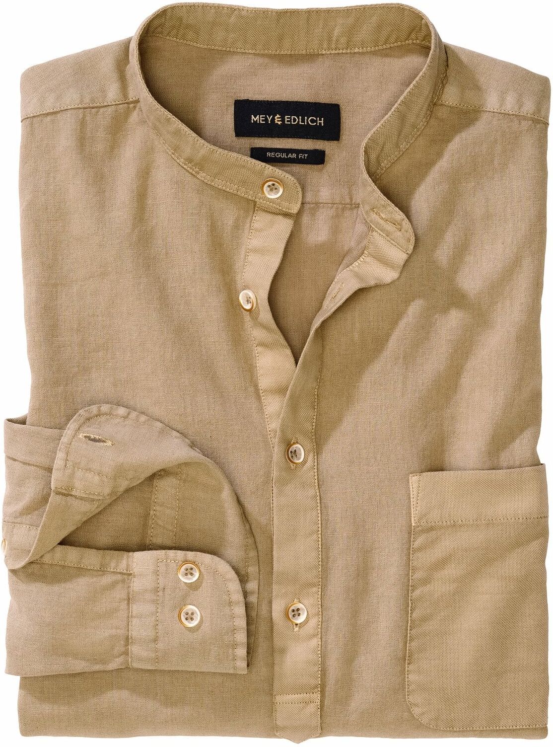 Mey & Edlich Krempelhemd Beige 42