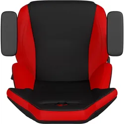 Nitro Concepts S300, Gaming Stuhl, Rot, Schwarz