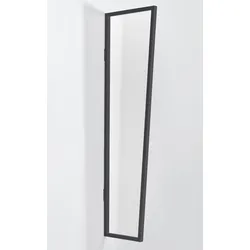 Gutta Seitenblende B1 Acryl klar, anthrazit