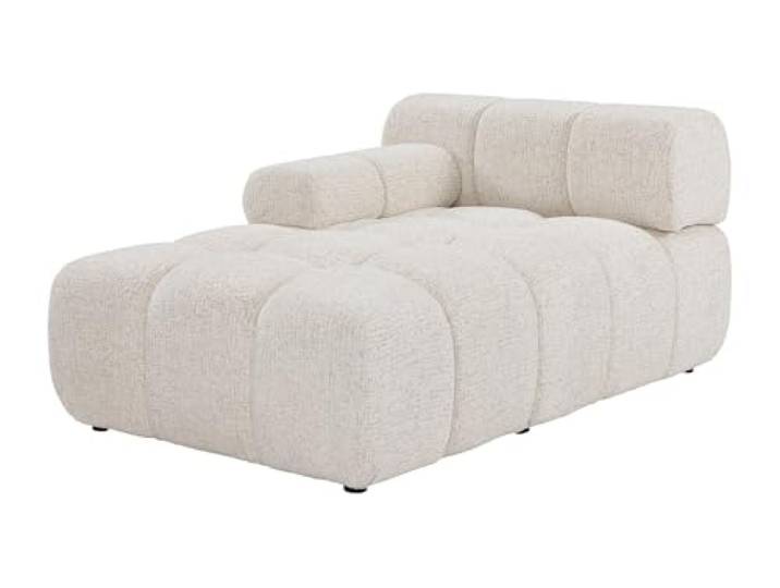 Vente-unique - Recamiere ohne Schlaffunktion 1 Person Facivil - Stoff Beige