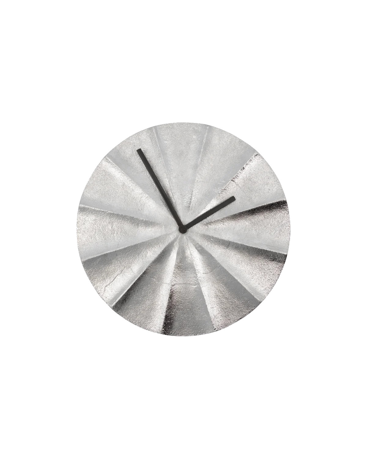 House Doctor Show wandklok - Zilver - Rond - Metaal
