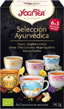 Yogi Tea Ayurvedische Auswahl 6 x 3 Beutel