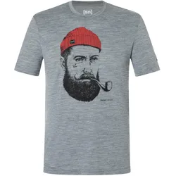 Super Natural, Herren, Funktionsshirt, Sn Sailor Tee (XL), Grau