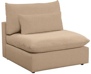 Santa Clara Outdoor Armless Chair - Cast Camel - Ballard Designs