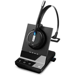 EPOS IMPACT SDW 5016T EU/UK/AUS Wireless DECT Office Headset with base station for phone mobile and (Kabelgebunden, Kabellos, USB-A, Microsoft Teams), Office Headset, Schwarz