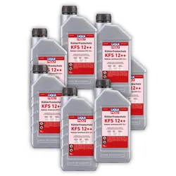 7x Kühlerfrostschutz KFS 12++ LIQUI MOLY 21134 Frostschutzmittel 1 Liter