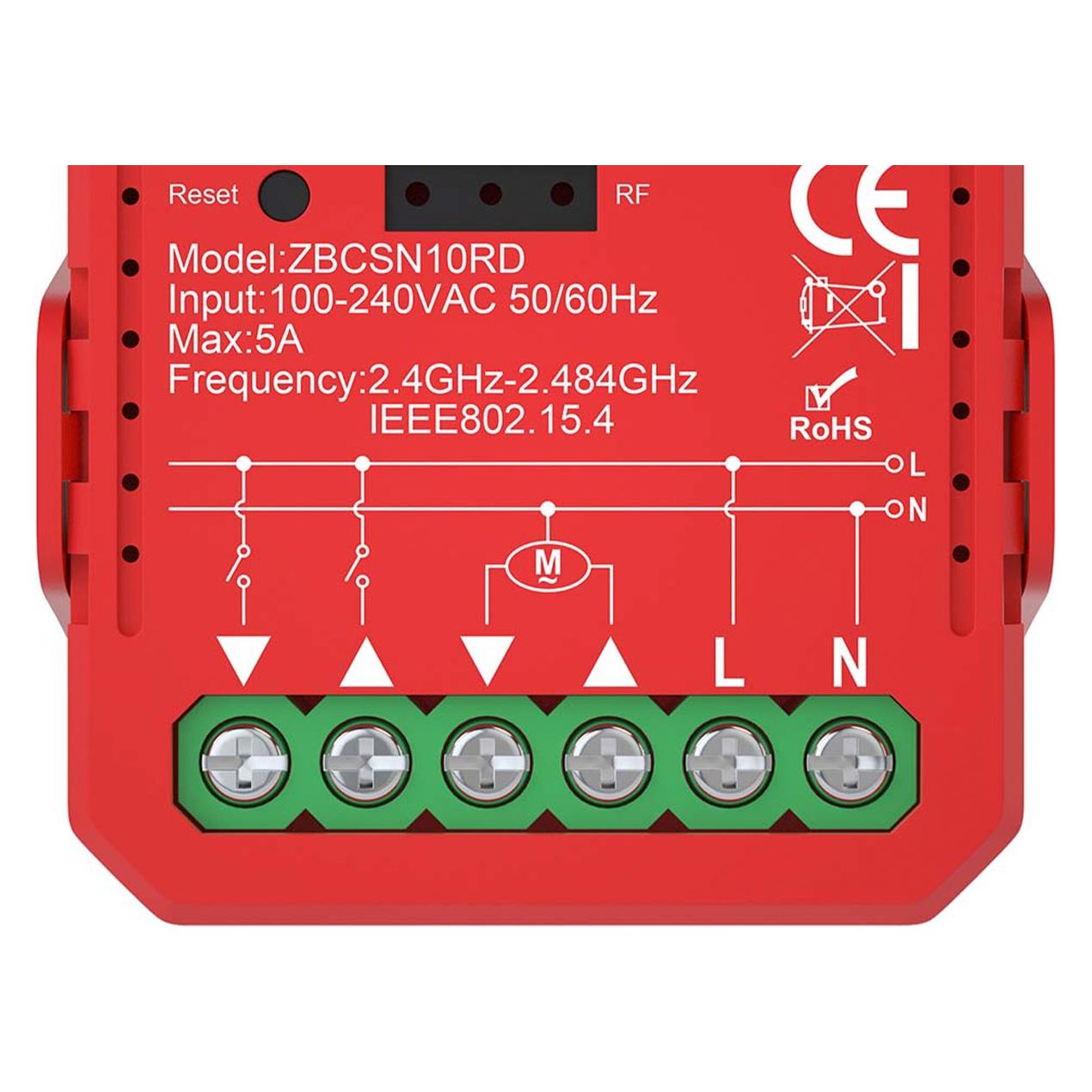 Nedis SmartLife Power Switch | Zigbee 3.0 | 1000 W | Terminal Anschluss | App erhältlich für: Android (ZBCSN10RD)
