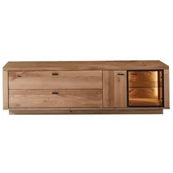 IDEAL Wohnen TV-Lowboard Malaga Holz Braun Eiche