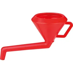 Trichter ohne Sieb D: 200mm aus Polyethylen, abgewinkelt