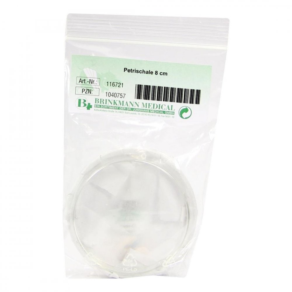 Brinkmann Medical ein Unternehmen der Dr. Junghans Petrischale 8 Cm 01040757