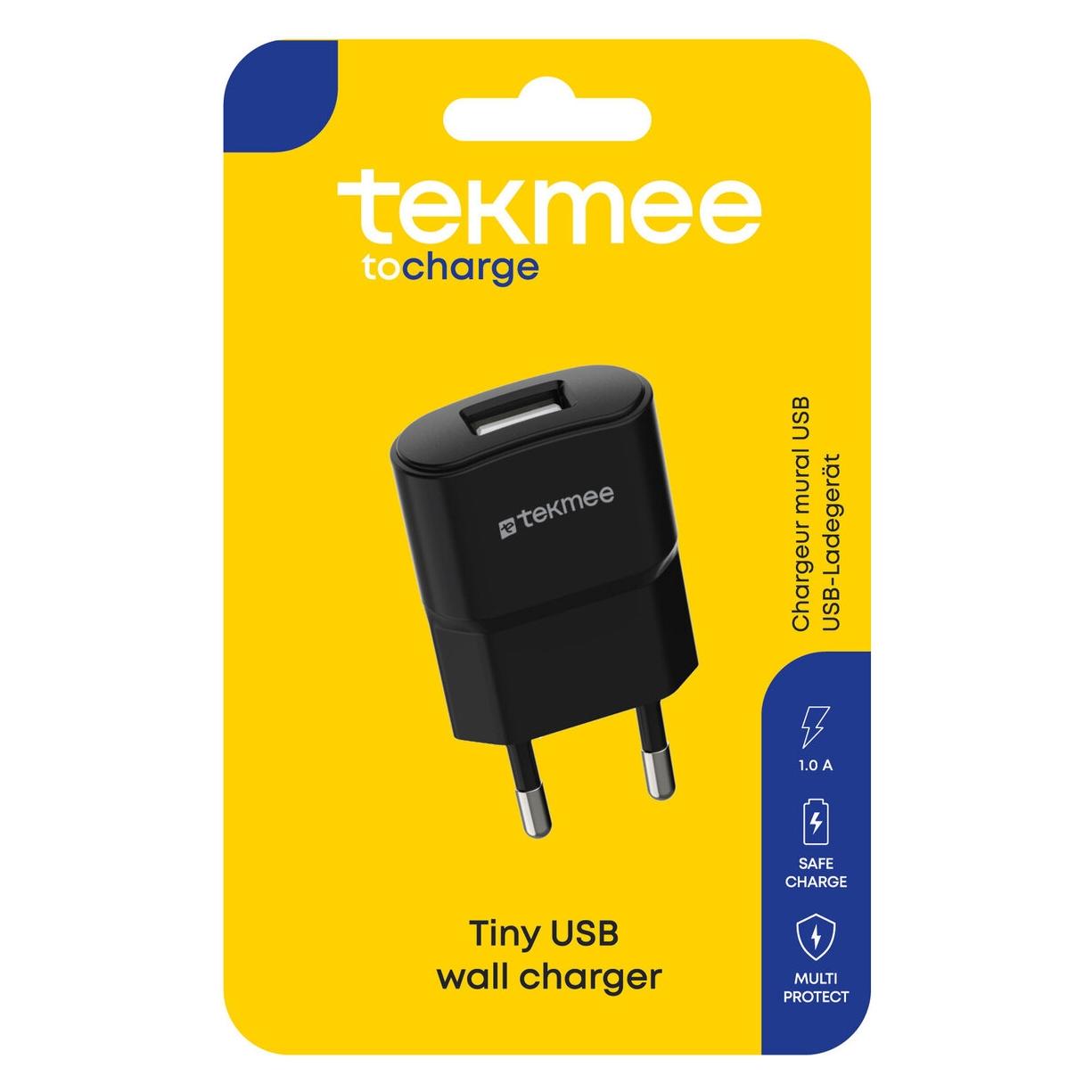 Tekmee Ladekabel USB schwarz (40 43 01 94)