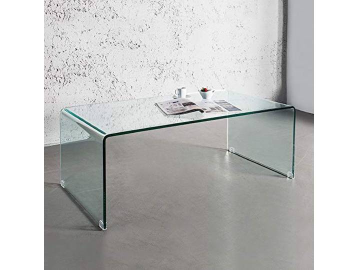 cagü Design Glascouchtisch Couchtisch Mayfair Glas transparent 110cm x 60cm
