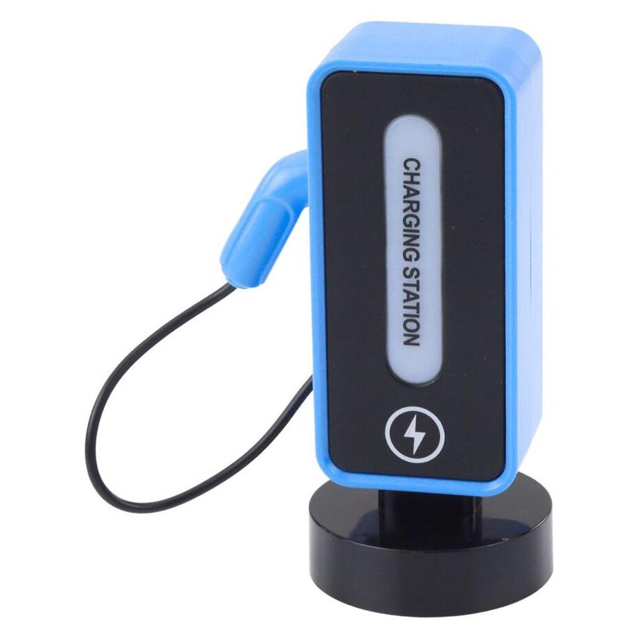 Lean Toys Ferngesteuerte Ladestation für Elektro-Sportwagen, blau (66583553)