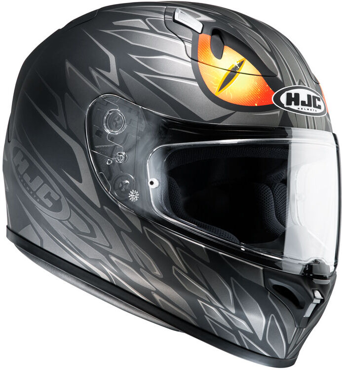 Casque intégral HJC FG 17 - MAMBA Noir Mat/Gris
