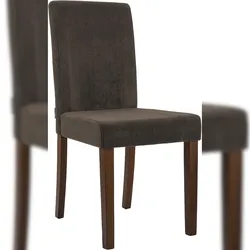 DELUKE Esszimmerstuhl DALAN - Cord Braun 41x47x91 cm Antik-Dunkel | Essstühle Esszimmerstühle Küchenstühle Wohnzimmerstühle