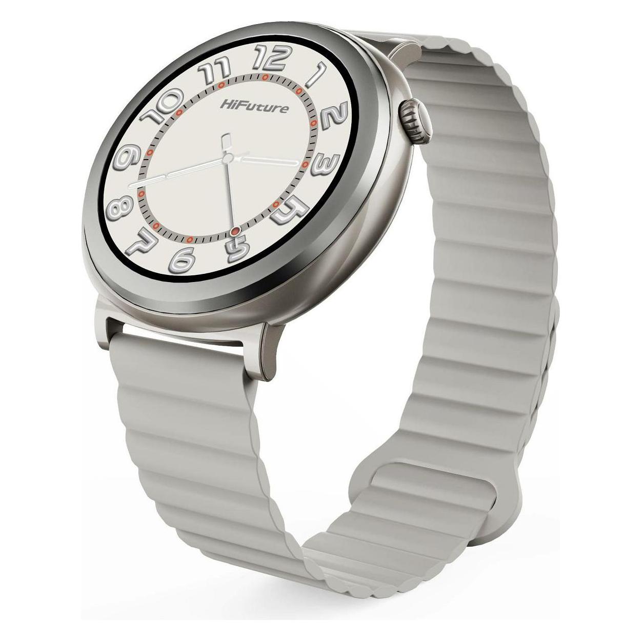 HiFuture smartwatch Aurora silver HSSW11SL (Aluminium, Silber, ohne SIM) (AURORA Silver)