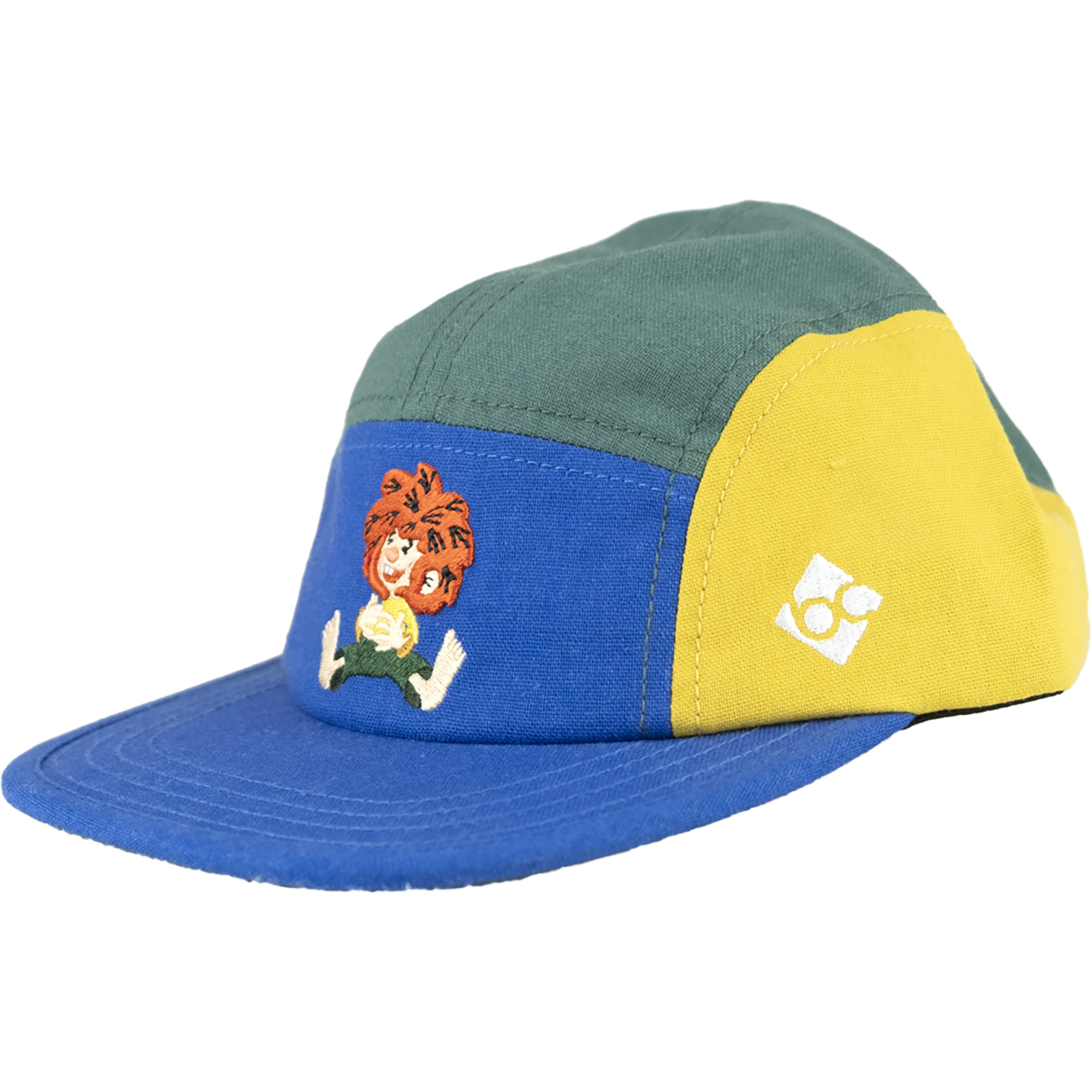 Bavarian Caps Pumuckl Lacht 5-Panel Cap Kinder Basecaps blau Größe 50 Lifestyle
