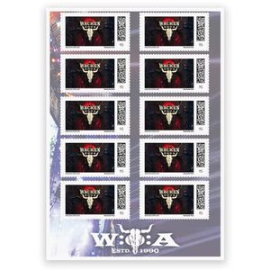 DeutschePost Briefmarken Set, 10 Stück à 95cent, Wacken, Standardbrief/Postkarte, selbstklebend