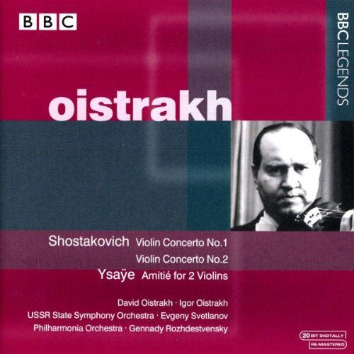 David Oistrach - Oistrakh Spielt Shostakovich+Ysaye - Preis vom 10.10.2026 11:48:34 h
