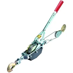 technocraft, Spanngurt + Ladungssicherung, Hochwertiger Handseilzug, Zugkraft bis 2t, Länge bis 2.4m