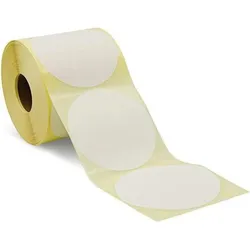 Capture, Etikettenrolle, Round label, Label diameter