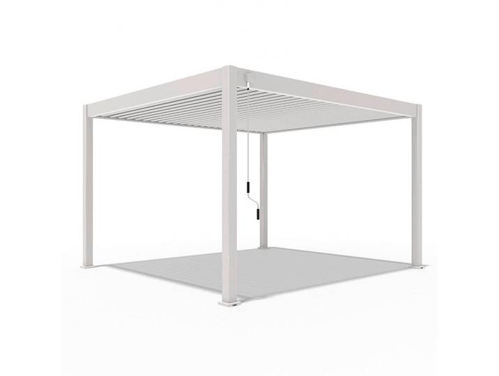 Gardenson Pergola, Metall, 360x255x400 cm, Sonnen- & Sichtschutz, Pergolas