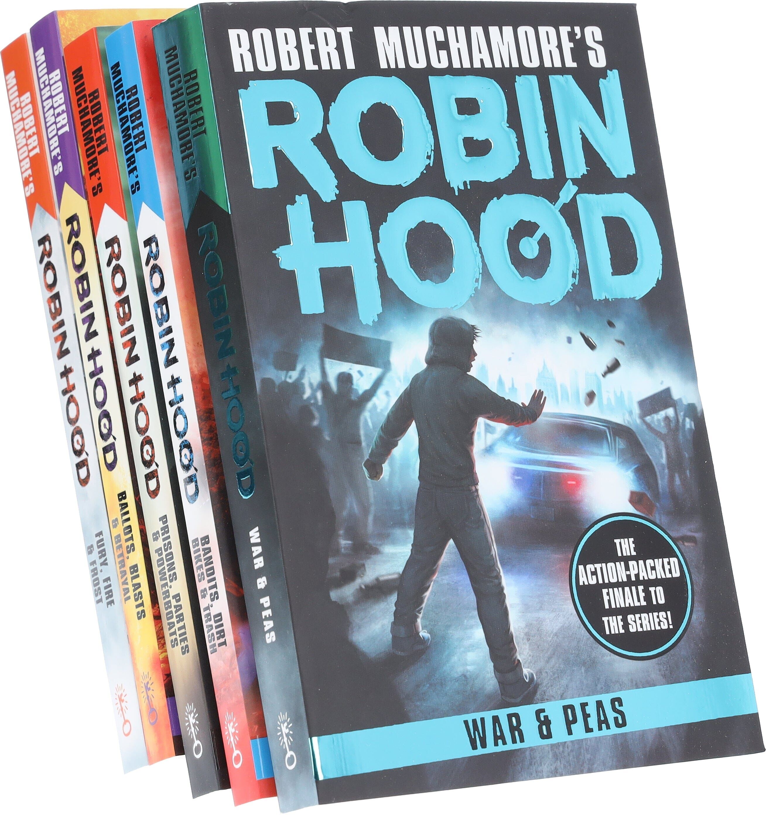 Robin Hood Series (Vol 6-10) by Robert Muchamore 5 Books Collection Set - Ages 12-17 - Paperback Bonnier Books Ltd