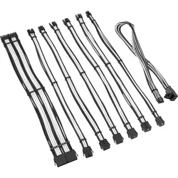 KOLINK 05693 - Kolink Core Pro Kabelset 12V-2x6 Typ 1 - schwarz/weiß