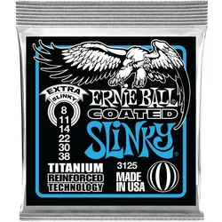 Ernie Ball Slinky Extra (6x, E-Gitarre, 0.04"), Saiten