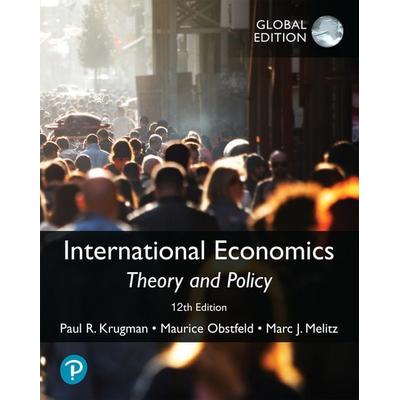 International Economics: Theory and Policy, Global Edition, Taschenbuch von Paul Krugman,Paul R. Krugman,Maurice Obstfeld,Marc Melitz, Pearson