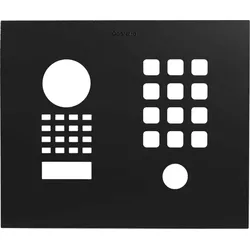 DoorBird D1101KH Classic Aufputz/ Unterputz Frontblende – Graphitschwarz