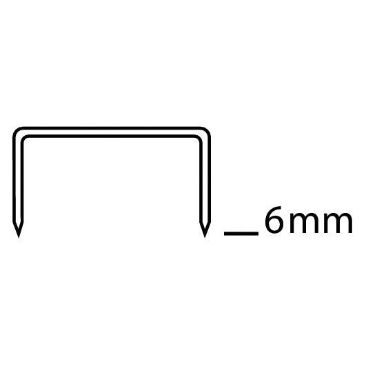 Novus Heftklammern (23/6 042-0039)
