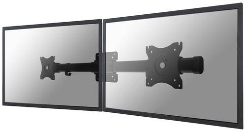 Neomounts FPMA-CB100BLACK Monitor-Tischhalterung 2 Display(s) 25,4cm (10") - 68,6cm (27") Schwarz Neigbar