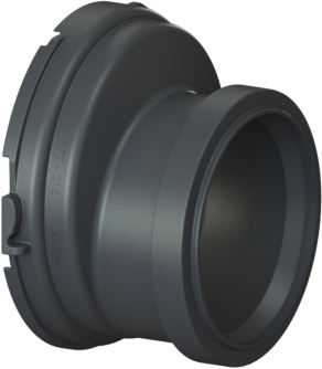 Kessel Muffe 83086 DN 125, abnehmbare Stutzen beidseitig