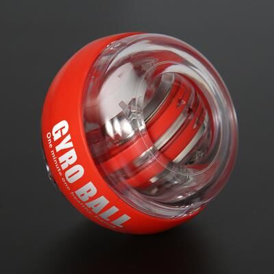 Lush Living Finds Forearm Strengthening Device, Wrist Gyro Ball Power Trainer For Finger And Arm Muscle Strength red