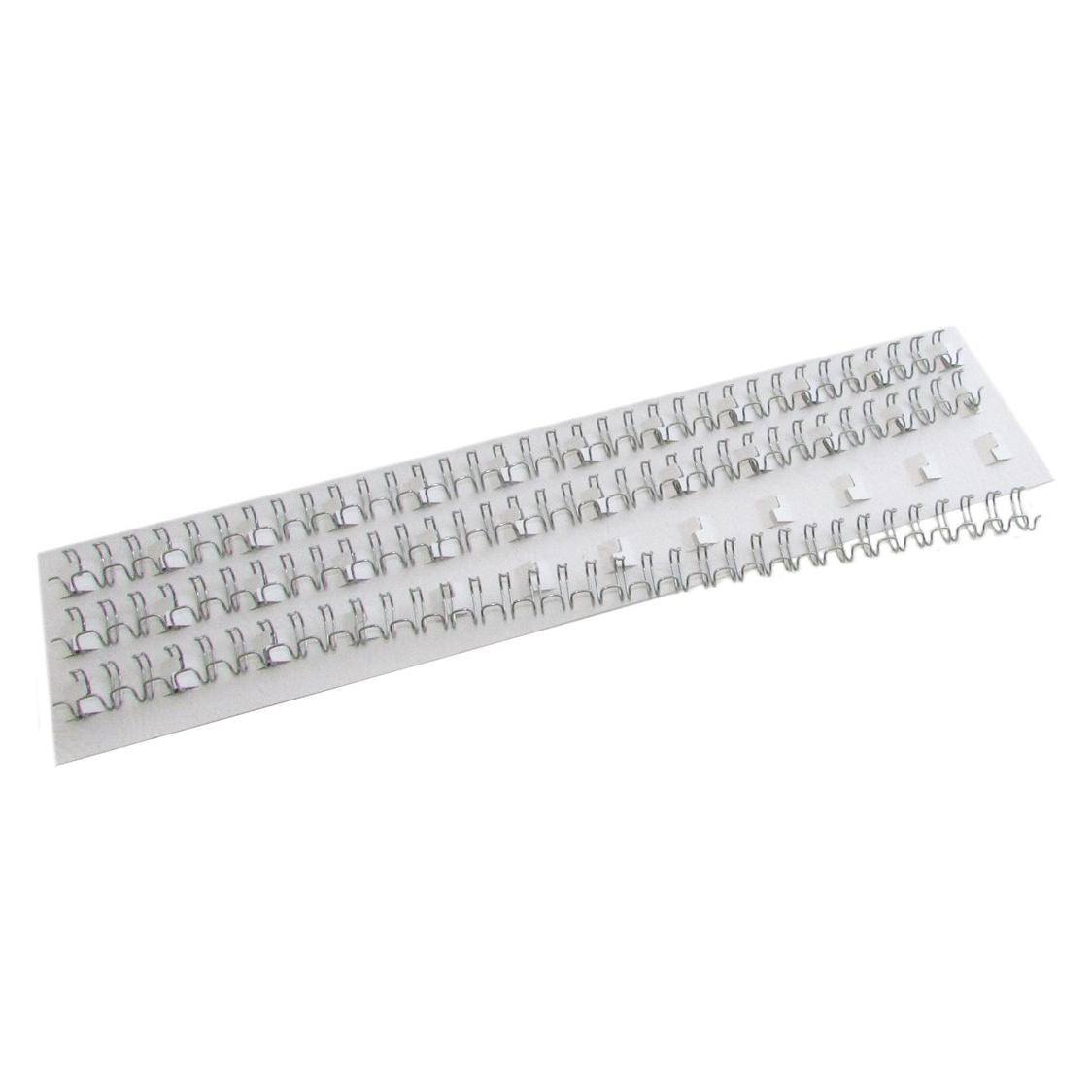 Peach Drahtbinderücken 6mm silber (510498)