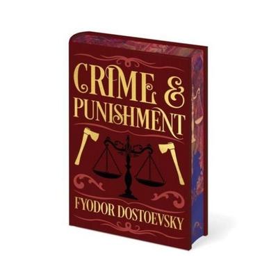 Crime and Punishment, Gebundene Ausgabe von Fyodor Dostoevsky, Arcturus Publishing Ltd, 978-1-398-86628-7