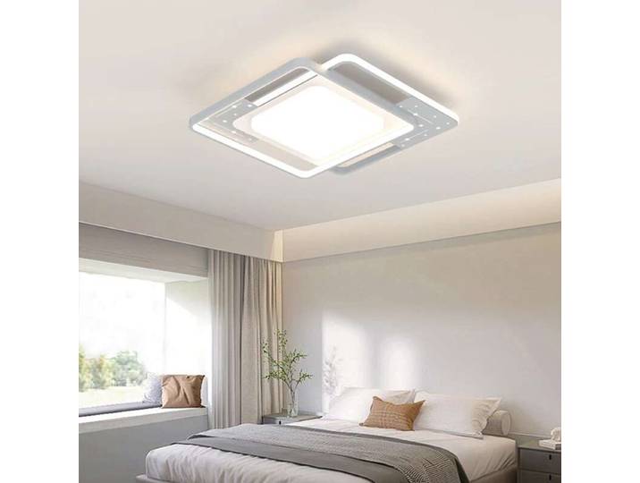 Lampes et lanternes de Style crème populaires pour toute la maison, plafonniers simples à spectre complet, lumière principale minimaliste pour salon, 2025