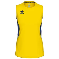 Errea, Mädchen, Sportshirt, Singlet Carry Jr (134), Gelb