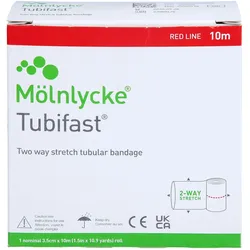 Mölnlycke, Verbandsmaterial, Schlauchbandage 3.5cmx10m rot
